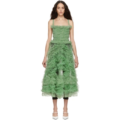 molly goddard green dress Rihanna's Bright Green Tutu Dress Is By Emerging British Designer Molly  Goddard