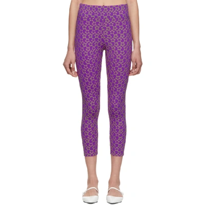 Molly Goddard Purple Alix Leggings