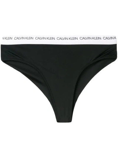 Calvin Klein Logo Band Underwear In Black