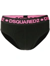 Dsquared2 Logo Briefs - Black