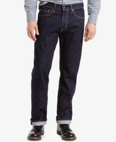 Levi's 505 Regular Fit Jeans In Rinse Stretch