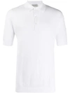 John Smedley Roth Pique Polo Shirt - White