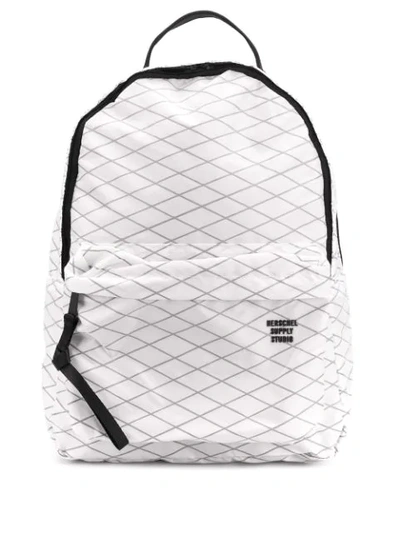 Herschel Supply Co Crisscross Classic Backpack In White