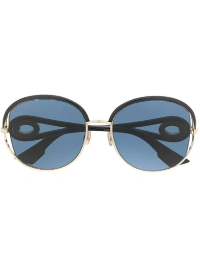 Dior Tinted Sunglasses In Black