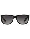Ray Ban Justin Sunglasses In Black