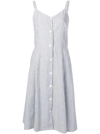 Calvin Klein Jeans Est.1978 Calvin Klein Jeans Pinstripe Dress - Grey