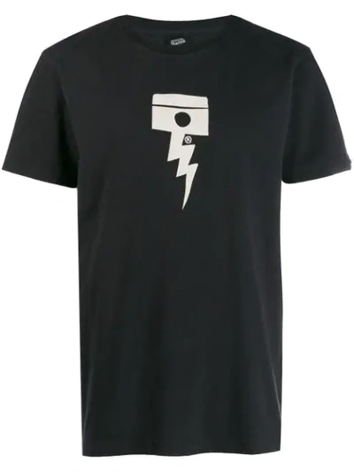 Deus Ex Machina Printed T-shirt In Black