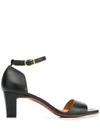 Chie Mihara Lusaka Heeled Sandals In Black