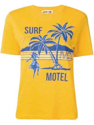Mcq By Alexander Mcqueen Mcq Alexander Mcqueen Surf Motel T-shirt - Yellow