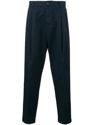 Dsquared2 Cropped Chino Trousers - Blue