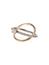 Charlotte Chesnais Eclipse Diamond Ring In Gold