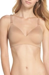 Calvin Klein Soft Cup Bra In Bare