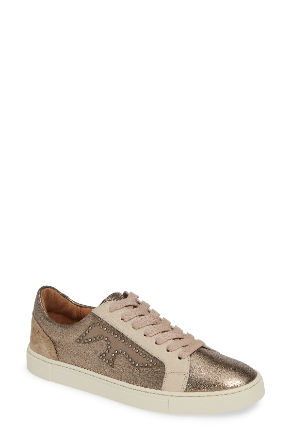 frye ivy logo patch sneakers
