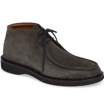 Aquatalia Kyle Water Resistant Chukka Boot In Dark Charcoal