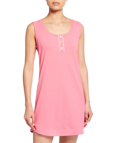 Lusome Haedy Sleeveless Nightgown In Medium Pink
