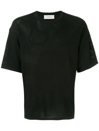 Cerruti 1881 Boxy-fit T-shirt In Black