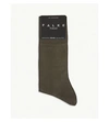 Falke Tiago Cotton-blend Socks In Military