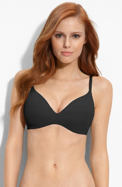 Calvin Klein 'f2781' Soft Cup Contour Bra In Black