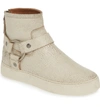 Frye Lena Harness Bootie In Off White