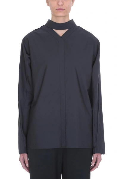 Jil Sander Charcoal Cotton Shirt