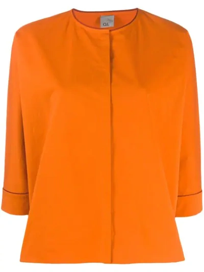 Ql2 Valentine Shirt In Orange