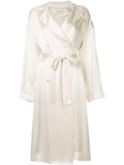 Mansur Gavriel Classic Trench In Neutrals