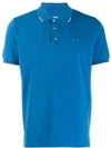 Jacob Cohen Poloshirt Mit Logo-stickerei - Blau In Blue