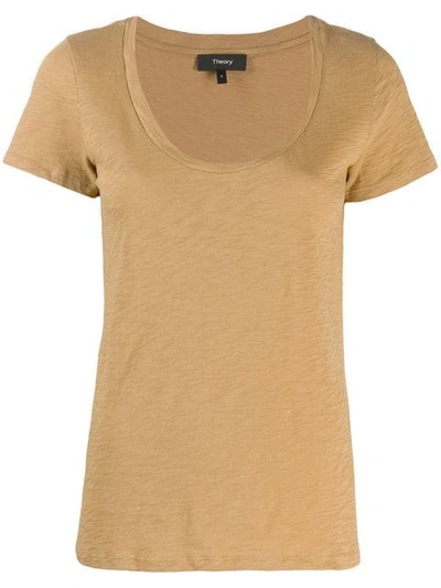 Theory Classic T-shirt In Neutrals