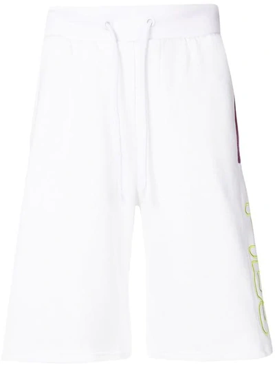 Fila Track Shorts In White