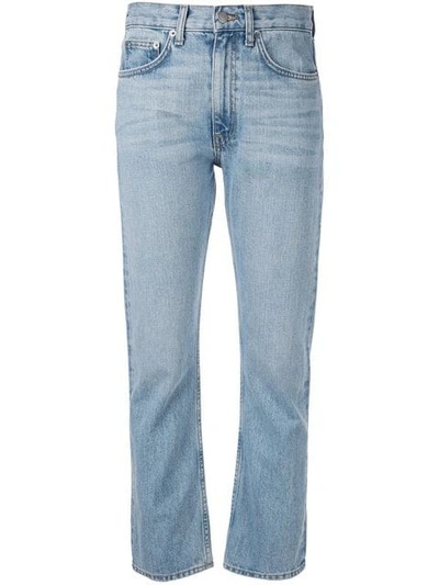 Brock Collection Straight Cut Jeans In Blue