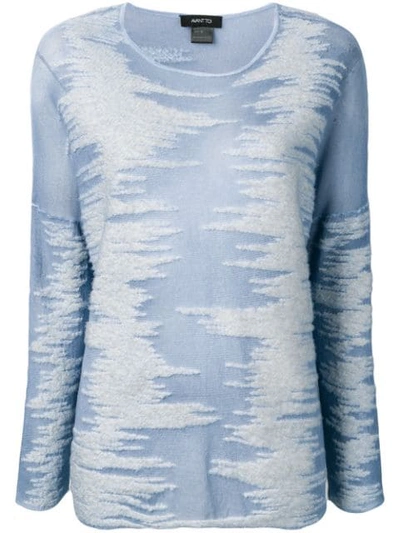Avant Toi Knitted Top - Blue