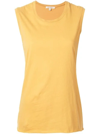 Nili Lotan Muscle Tee In Yellow