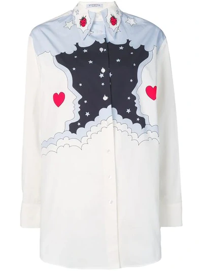 Vivetta Ladybug Print Shirt - White