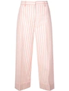 Thom Browne Cropped Trousers - Pink