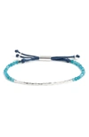 Gorjana Inspiration Gemstone Bracelet In Inspiration/ Apatite/ Silver