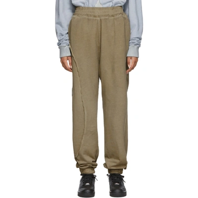 A-cold-wall* Taupe Restitch Lounge Pants In Sc15 3taupe