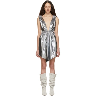 Isabel Marant Short Dresses In Silver