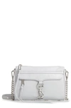 Rebecca Minkoff Mini Mac Convertible Crossbody Bag - Grey In Ice Grey