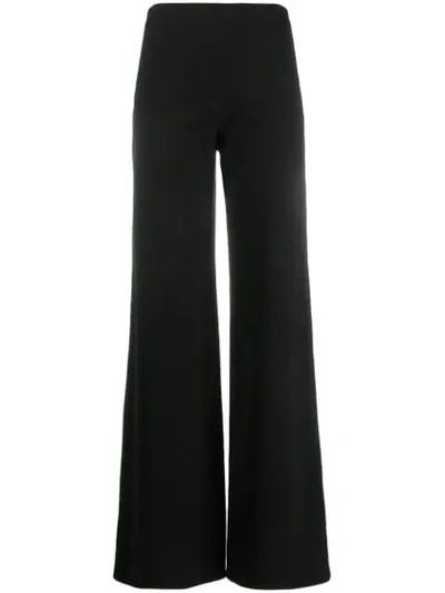 Theory Wide Leg Trousers - Black