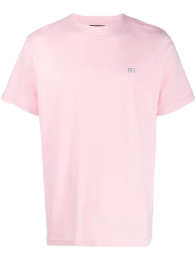 Andrea Crews Map Print T-shirt - Pink