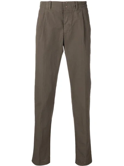 Incotex Straight-leg Trousers In Grey