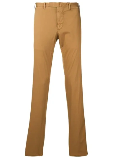 Dell'oglio Slim-fit Chinos In Neutrals