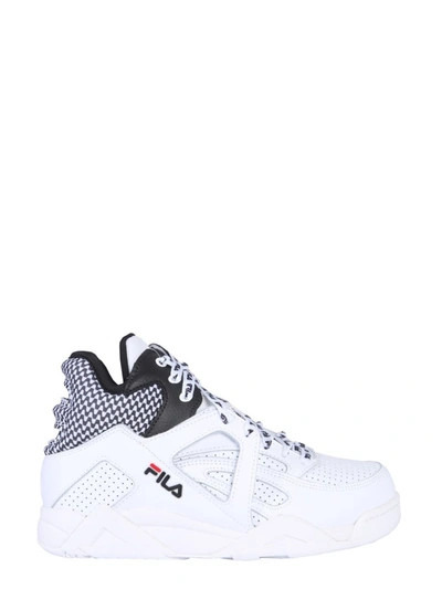 Fila Cage Cb Mid Sneakers In White
