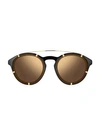 Givenchy 54mm Round Sunglasses In Brown
