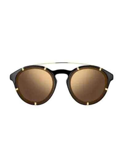Givenchy 54mm Round Sunglasses In Brown