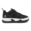 Burberry Black Leather Union Sneakers