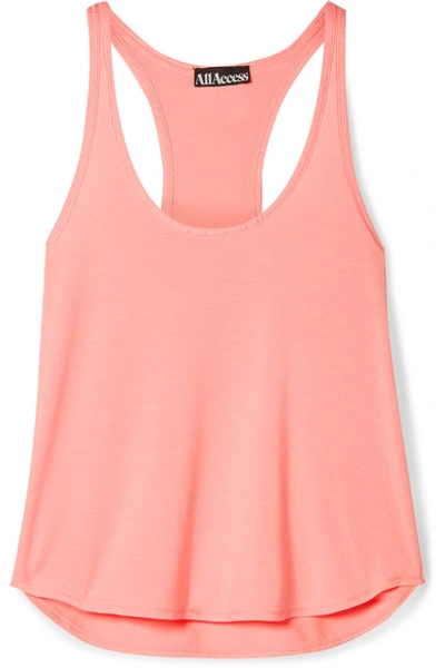 All Access Concert Stretch-modal Jersey Tank In Peach