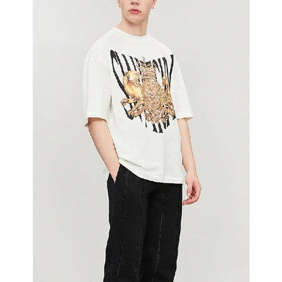Swatsky Heritage Cotton-jersey T-shirt In White | ModeSens