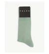 Falke Tiago Cotton-blend Socks In Sage