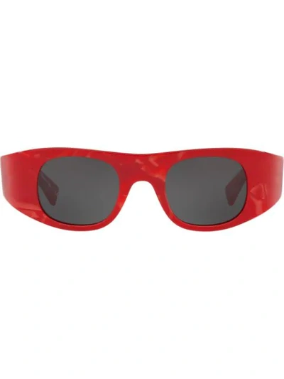 Alain Mikli X Alexandre Vauthier Ansolet Sunglasses In Red And Other